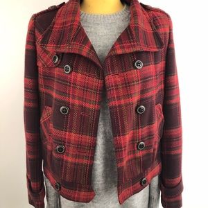 Red Plaid Jacket